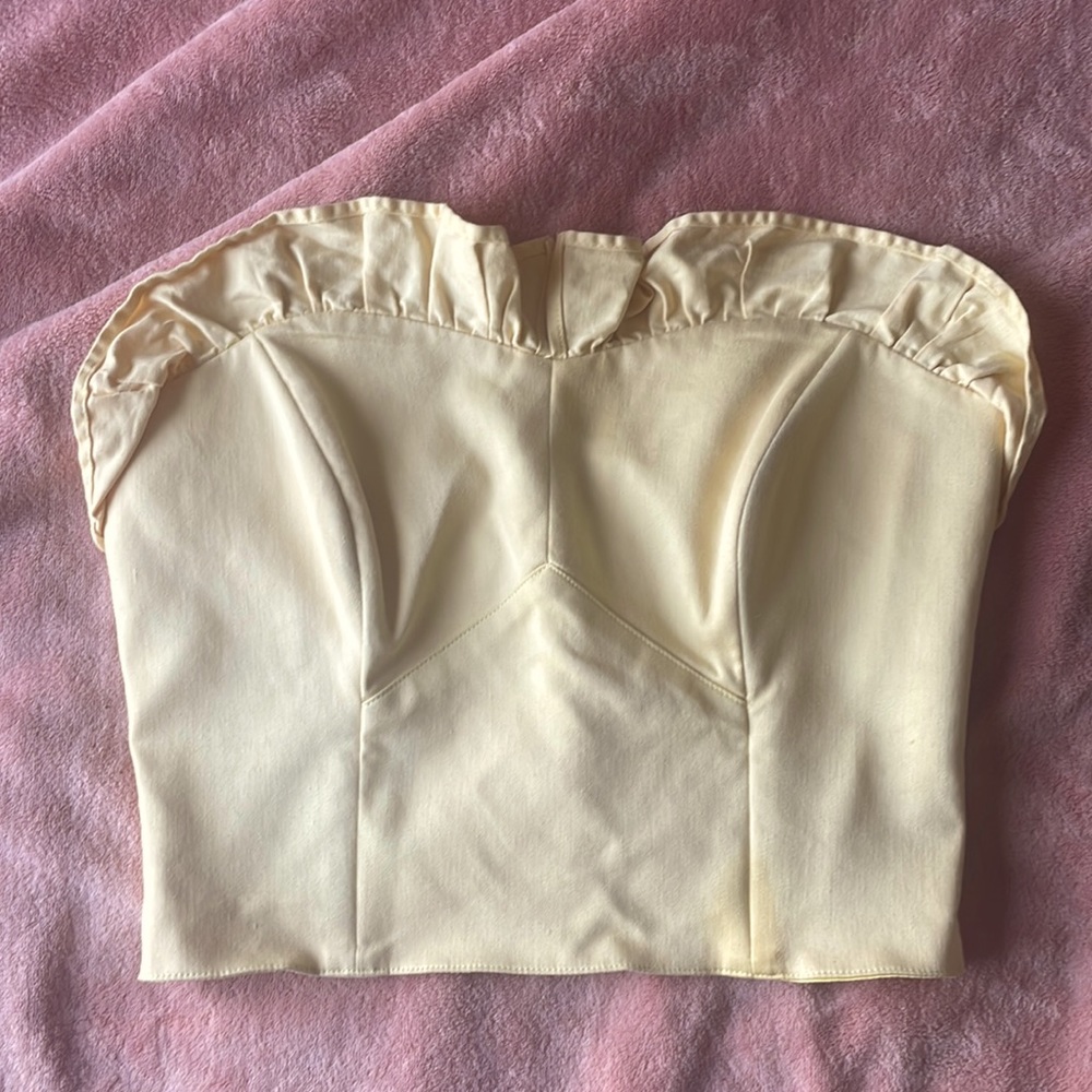Pinup Girl Clothing Bustier Top